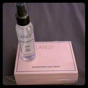 L’ANGE Luster Spray Shine and Microfiber Hair Wrap